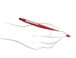 Cross Click Metallic Red Ballpoint Pen