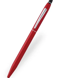Cross Click Metallic Red Ballpoint Pen
