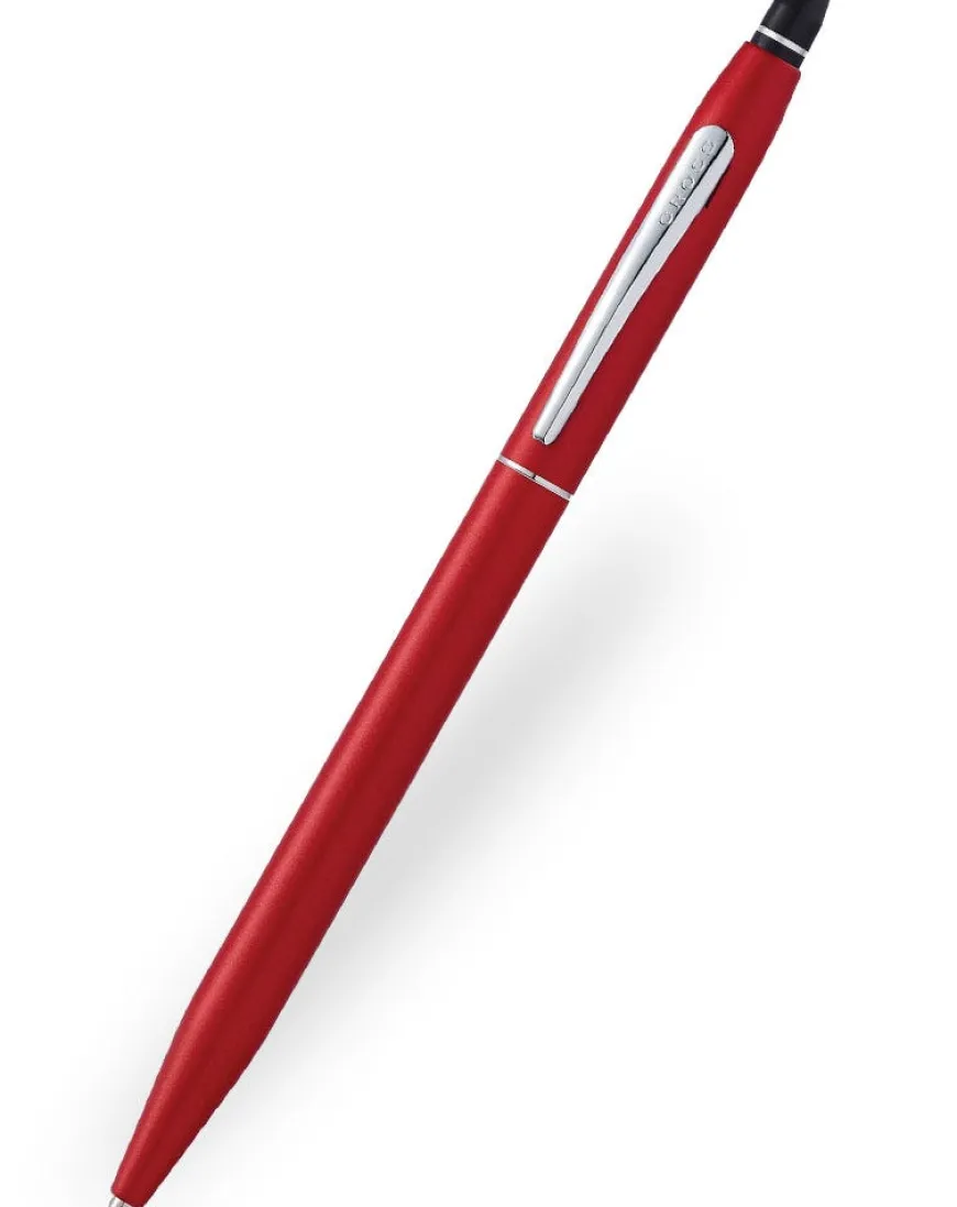 Cross Click Metallic Red Ballpoint Pen