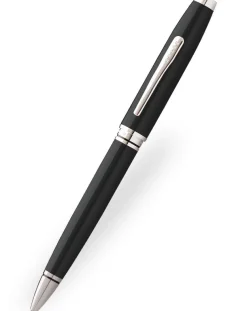 Cross Coventry Black Chrome Trim Ballpoint Pen