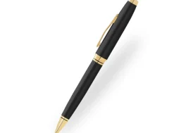 Cross Coventry Black Gold Trim Ballpoint Pen