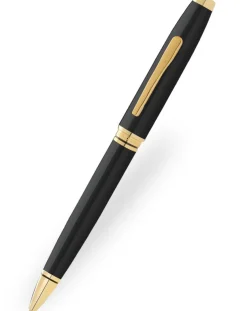 Cross Coventry Black Gold Trim Ballpoint Pen