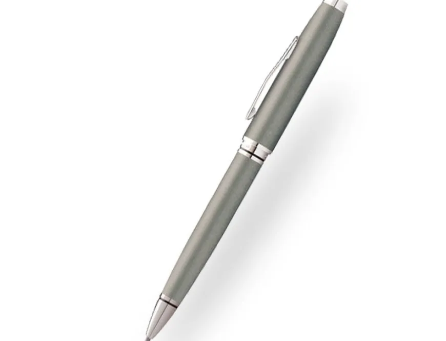 Cross Coventry Gunmetal Gray Chrome Trim Ballpoint Pen