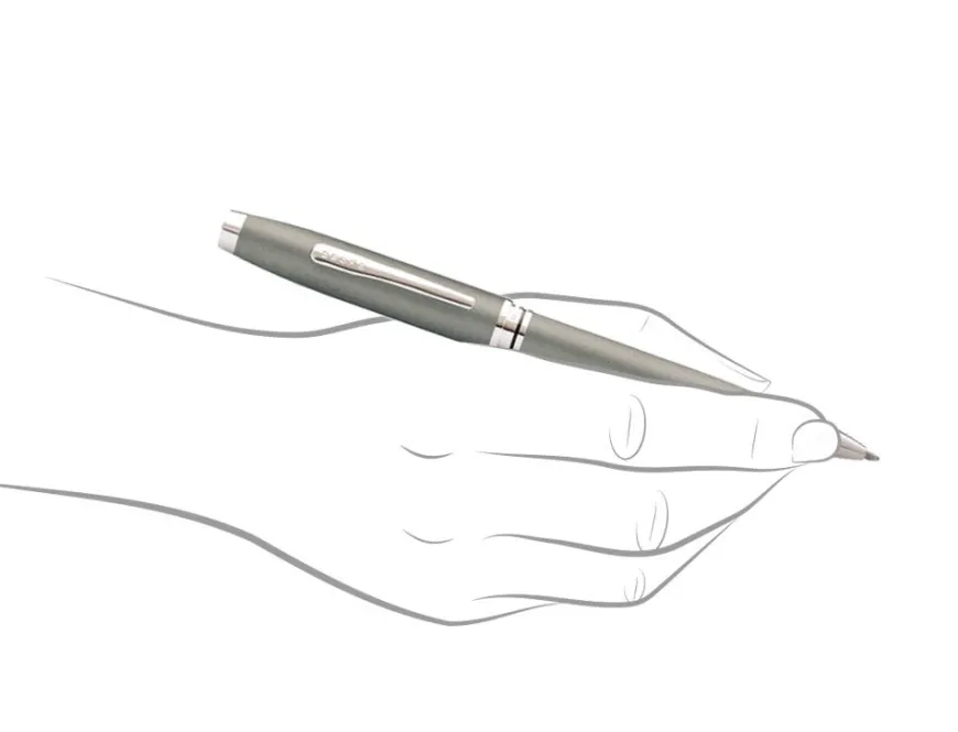 Cross Coventry Gunmetal Gray Chrome Trim Ballpoint Pen
