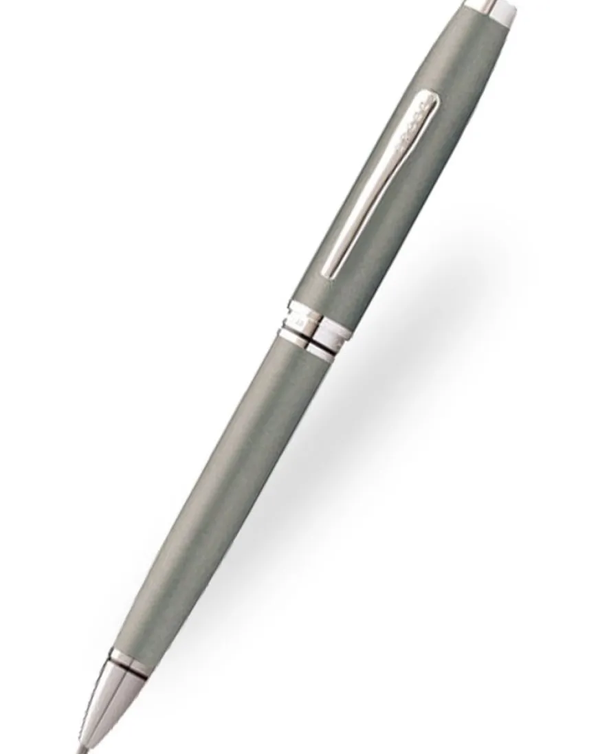 Cross Coventry Gunmetal Gray Chrome Trim Ballpoint Pen