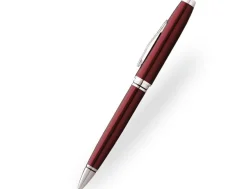 Cross Coventry Red Lacquer Chrome Ballpoint Pen