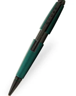 Cross Edge Metallic Green Rollerball Pen