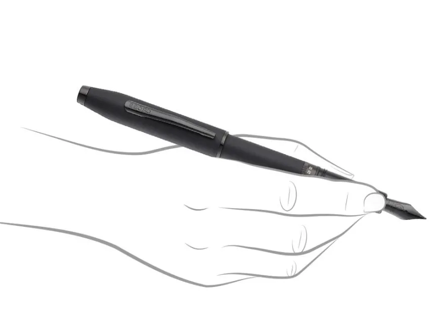 Cross Foundry Matte Black with Black Trim Fountain Pen