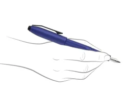 Cross Prism Deep Sea Blue Resin Black Fountain Pen