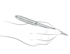 Cross Townsend Lustrous Chrome Fountain Pen