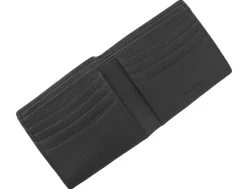 Dents Beauley Grained Leather Billfold Wallet - Black