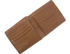 Dents Beauley Grained Leather Billfold Wallet - Cognac