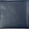 Dents Cherwell Slim Pebble Grain Leather Bifold Wallet with RFID Protection - Navy & Cognac