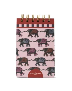 DesignWorks Ink A Dopo Elephant Twin Wire Notepad