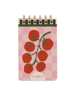 DesignWorks Ink A Dopo Tomato Twin Wire Notepad
