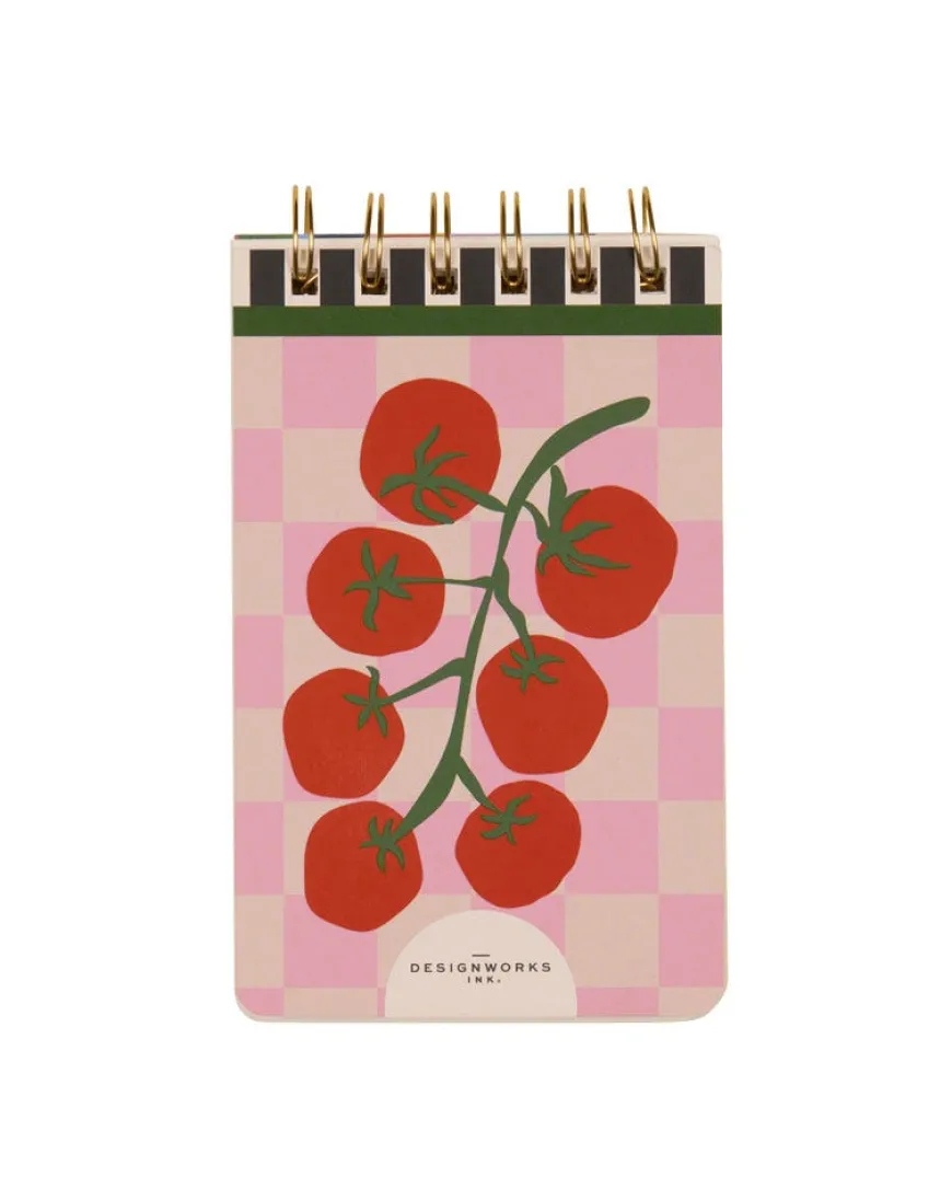 DesignWorks Ink A Dopo Tomato Twin Wire Notepad