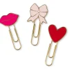 DesignWorks Ink Set of 3 Paperclips - Love