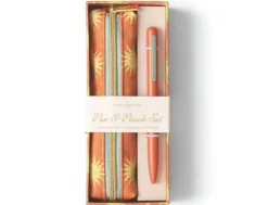 DesignWorks Ink Terracotta Sun Pen & Pouch Set