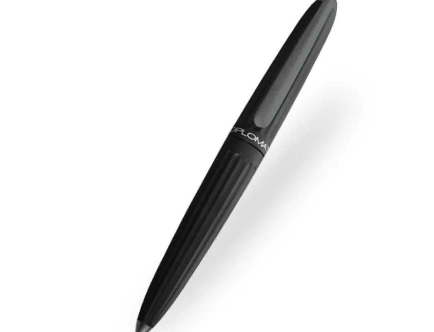 Diplomat Aero Black Rollerball Pen