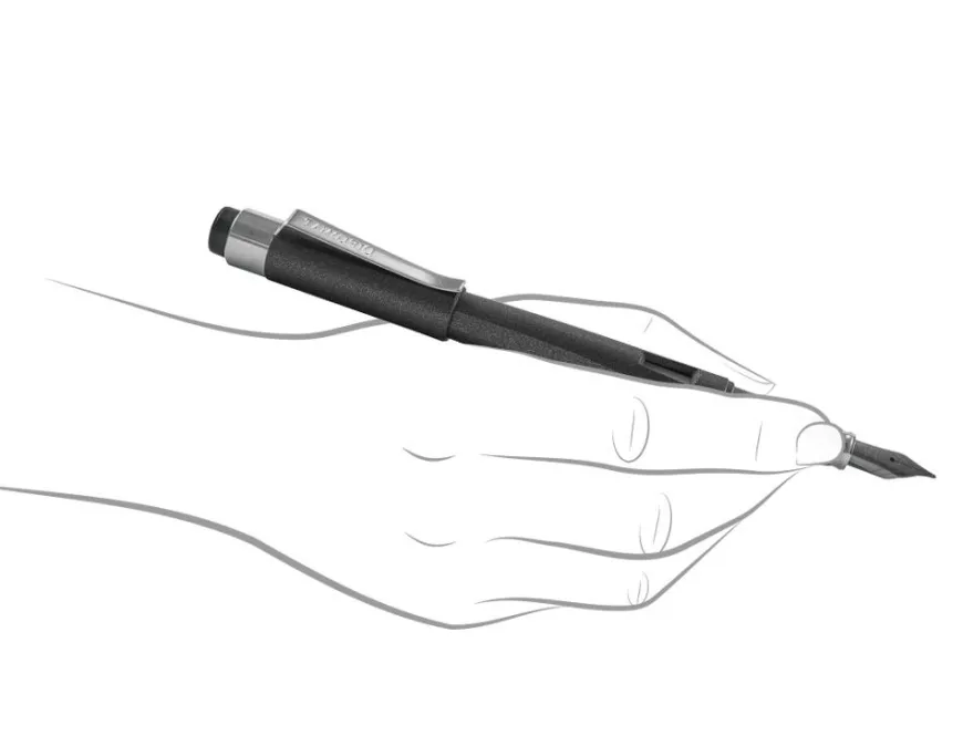 Diplomat Magnum Crow Black Fountain Pen