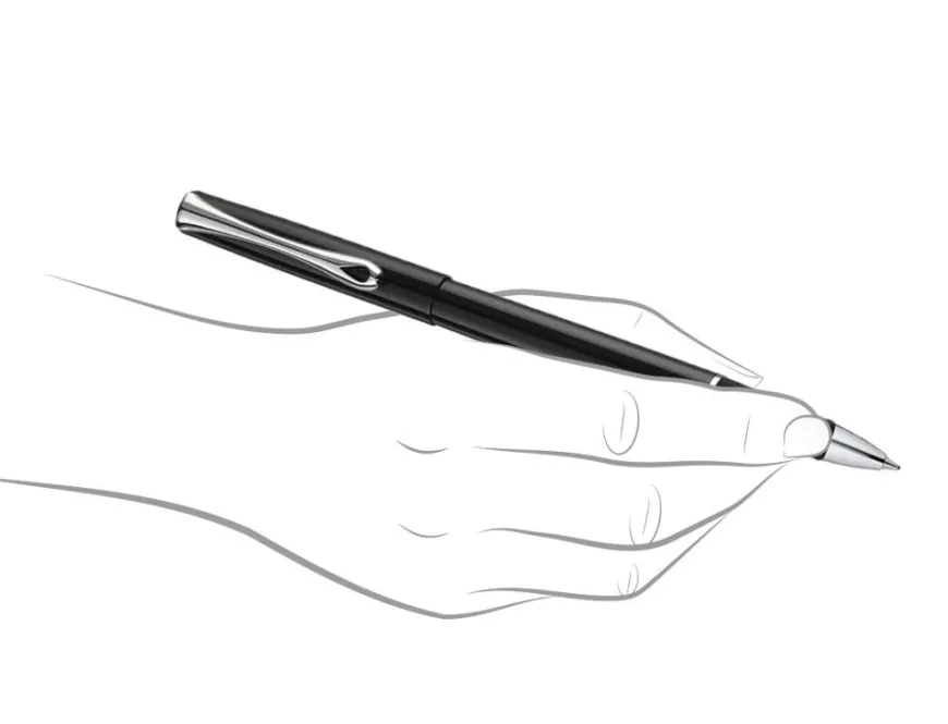 Diplomat Traveller Black Lacquer Rollerball Pen