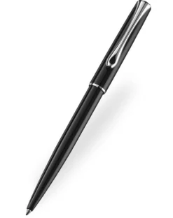 Diplomat Traveller Black Lacquer Ballpoint Pen