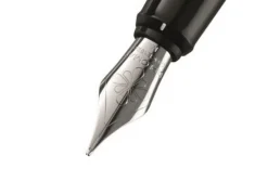 Diplomat Traveller Stainless Steel Chrome Trim Fountain Pen