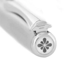 Diplomat Traveller Stainless Steel Chrome Trim Ballpoint Pen