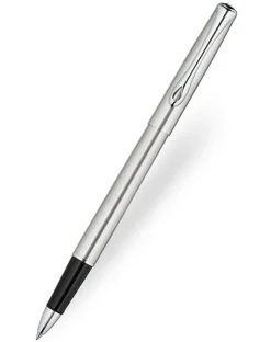 Diplomat Traveller Stainless Steel Chrome Trim Rollerball Pen