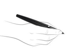 Diplomat Viper Black Guilloche Rollerball Pen