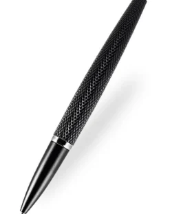 Diplomat Viper Black Guilloche Rollerball Pen