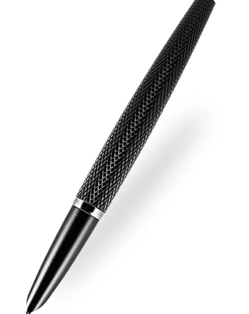 Diplomat Viper Black Guilloche Fountain Pen