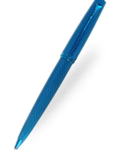 Diplomat Viper Blue Guilloche Ballpoint Pen