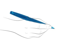 Diplomat Viper Blue Guilloche Ballpoint Pen