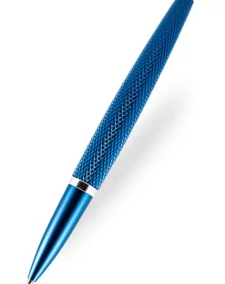 Diplomat Viper Blue Guilloche Fountain Pen
