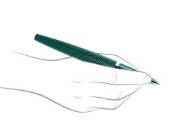 Diplomat Viper Green Guilloche Rollerball Pen