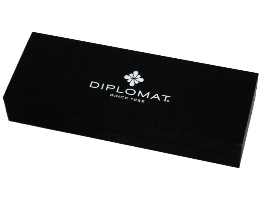 Diplomat Viper Silver Guilloche Rollerball Pen