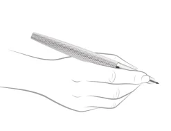Diplomat Viper Silver Guilloche Fountain Pen