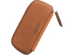 Endless Companion Leather Adjustable 3 Pen Pouch – Brown