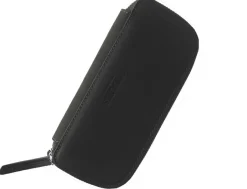 Endless Companion Leather Adjustable 3 Pen Pouch – Black