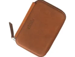 Endless Companion Leather Adjustable 5 Pen Pouch – Brown