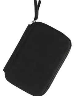 Endless Companion Leather Adjustable 5 Pen Pouch – Black