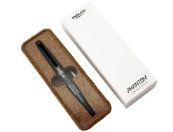 Endless Phantom Clear Black Retractable Fountain Pen