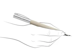 Faber-Castell Ambition OpArt White Sand Fountain Pen