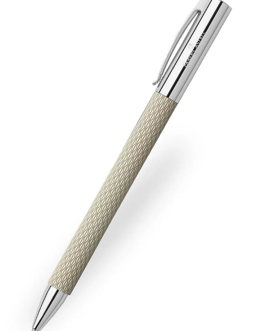 Faber-Castell Ambition OpArt White Sand Ballpoint Pen