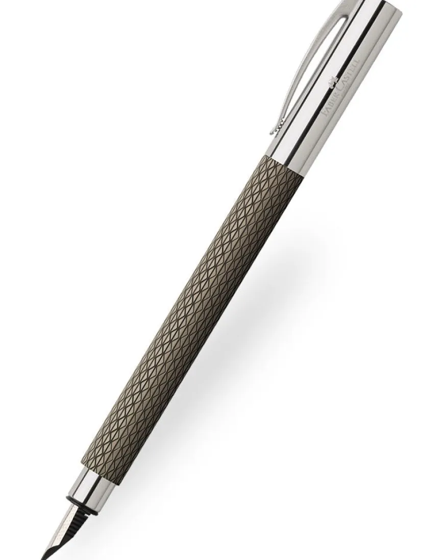 Faber-Castell Ambition OpArt Black Sand Fountain Pen