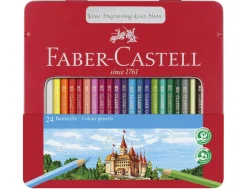 Faber-Castell 24 Classic Hexagonal Colour Pencil Tin