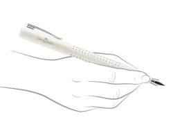 Faber-Castell Grip 2010 Coconut Milk Ballpoint & Fountain Pen Gift Set
