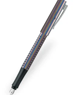 Faber-Castell Grip Edition Glam Silver Fountain Pen