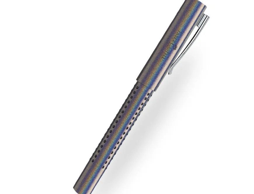 Faber-Castell Grip Edition Glam Silver Fountain Pen